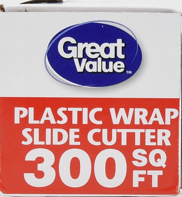 Slide Cutter Plastic Wrap, Clear, 300 sq ft ManageRock