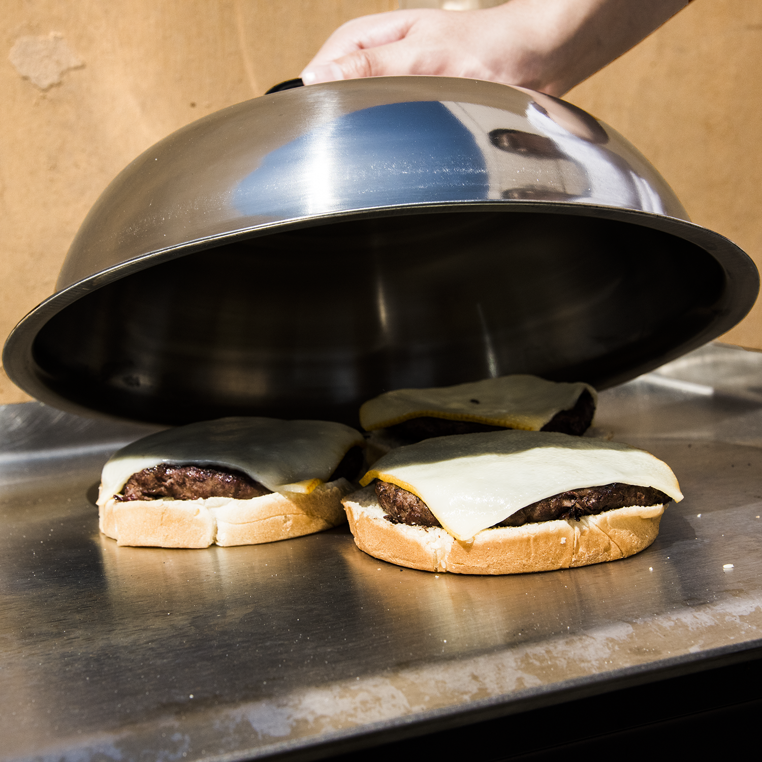 Stainless Steel - Cheese Melting Dome