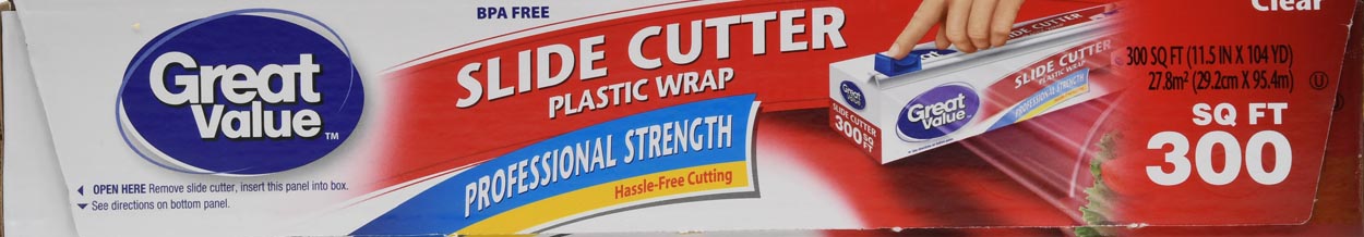 ShopRite Original Clear 300 sq ft Plastic Wrap